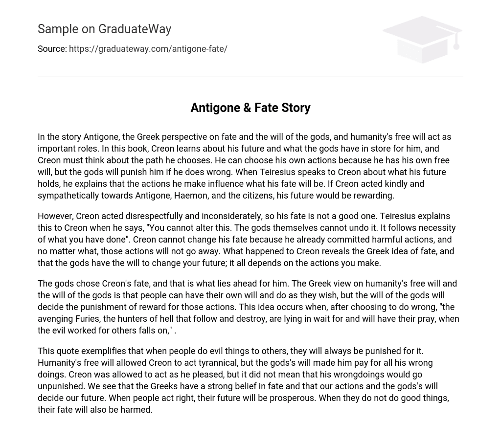 Antigone & Fate Story