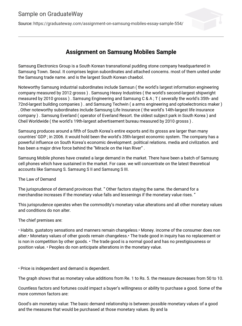 samsung vs iphone essay 2 pages