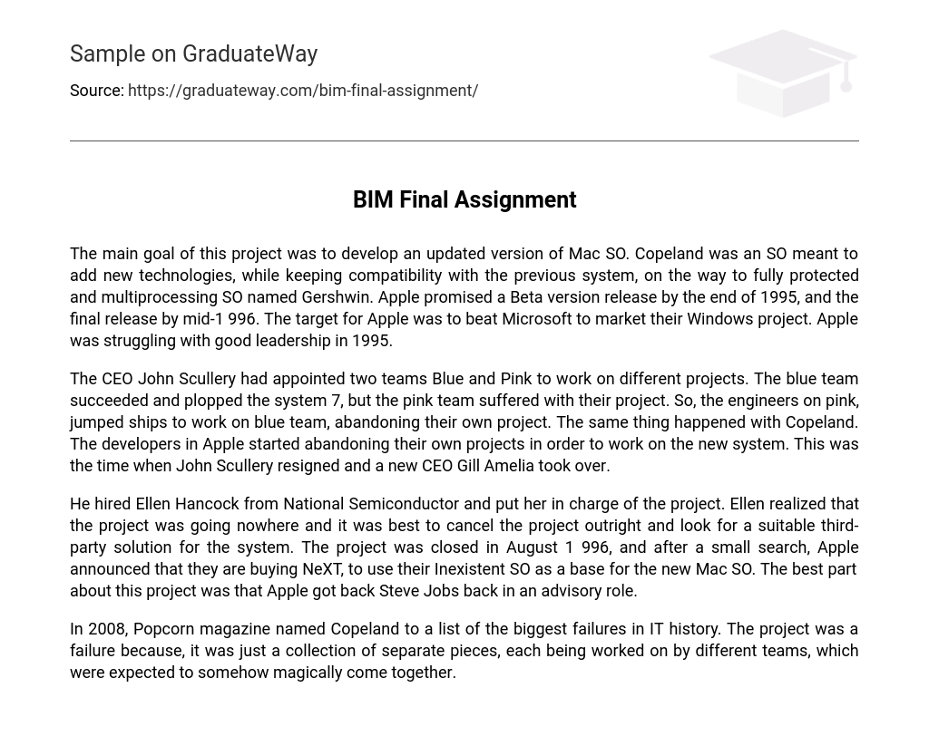 BIM Final Assignment