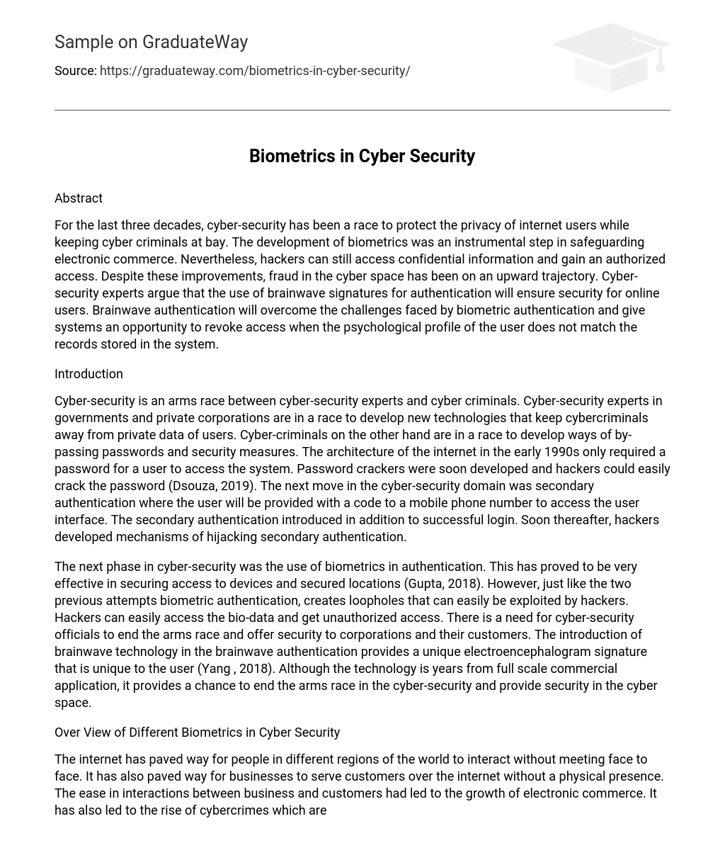 dissertation examples cyber security