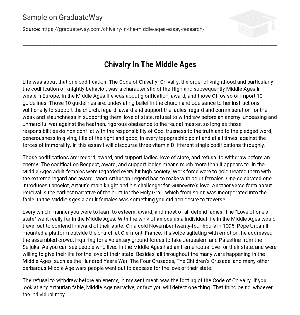 chivalry-in-the-middle-ages-essay-example-graduateway