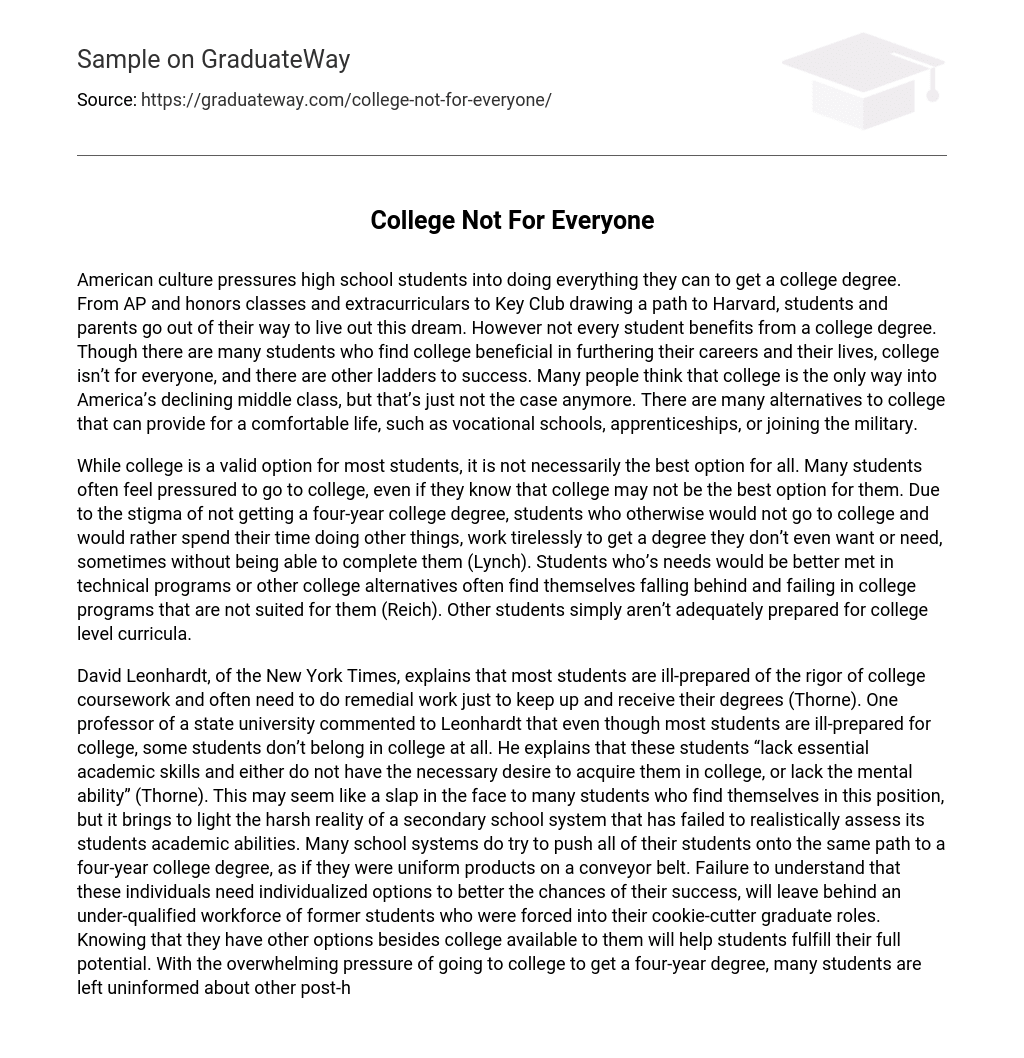 college-not-for-everyone-essay-example-graduateway