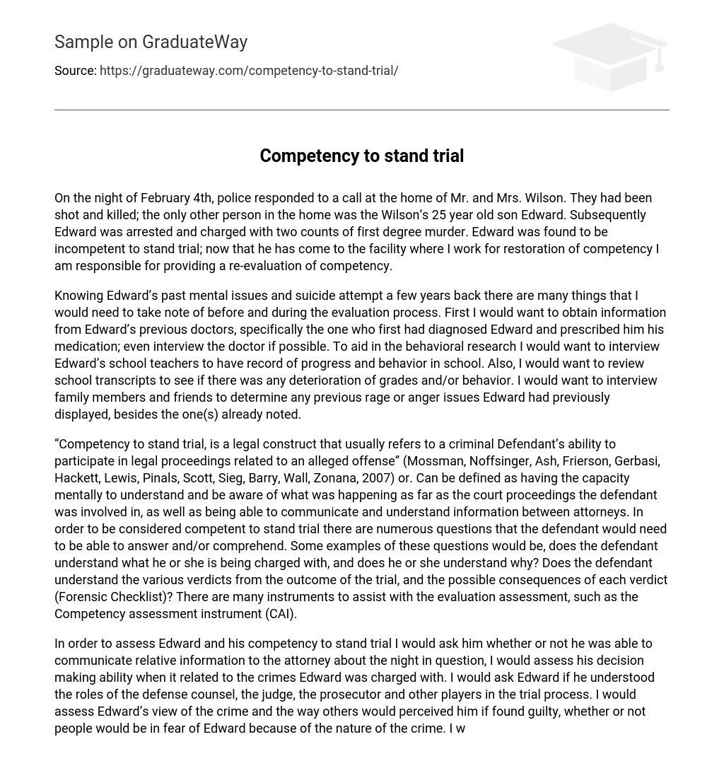 competency-to-stand-trial-essay-example-graduateway