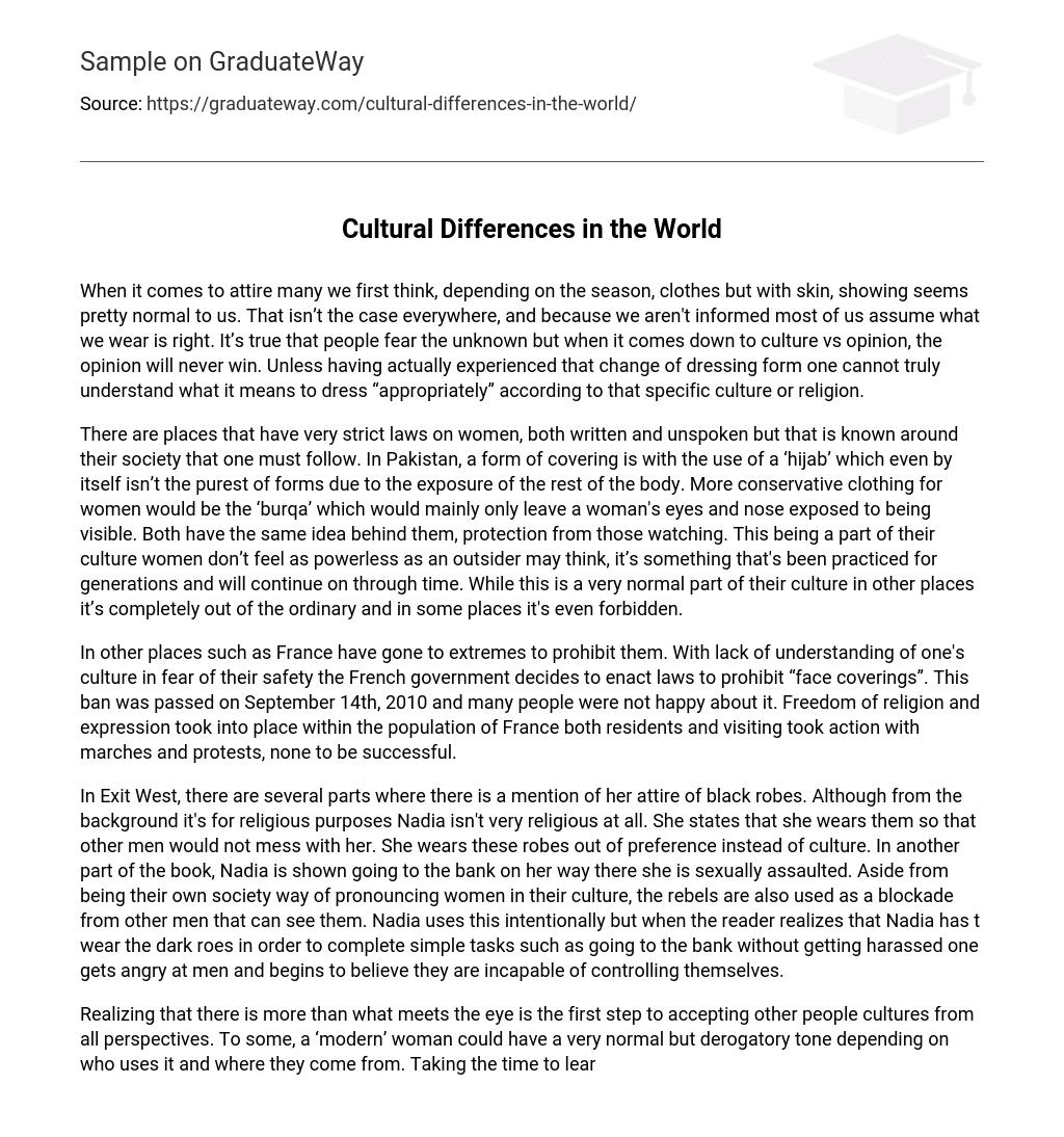 how to make a difference in the world essay