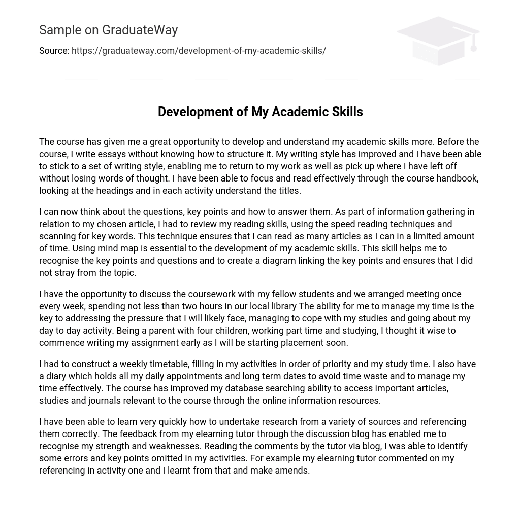 development-of-my-academic-skills-essay-example-graduateway