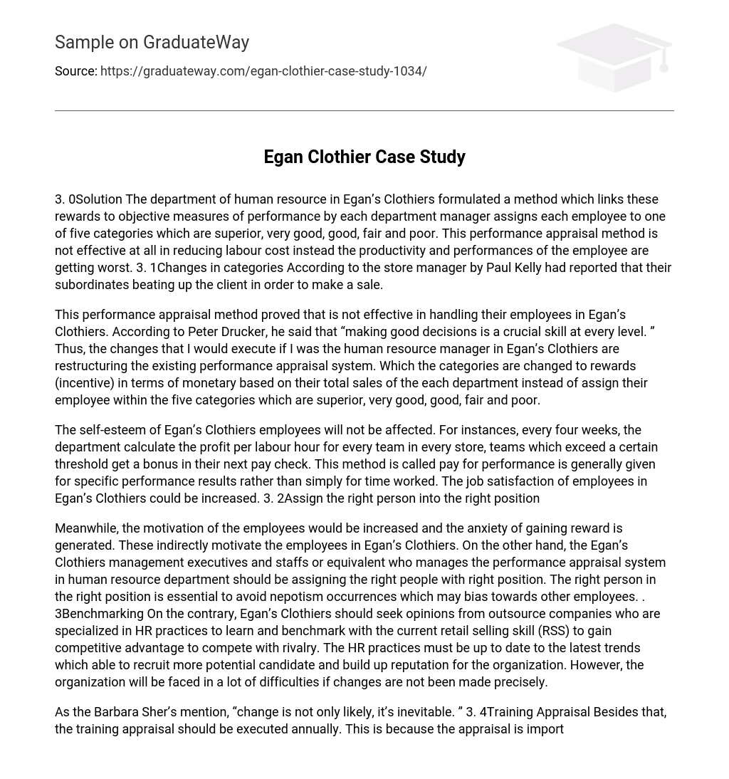 Egan Clothier Case Study