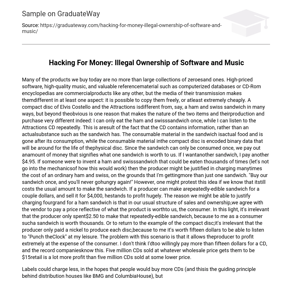 essays for money illegal