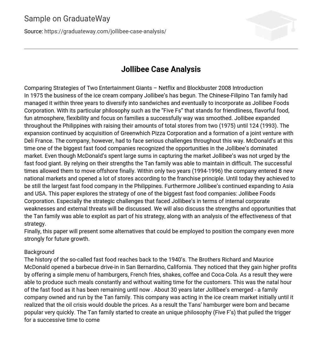 jollibee case