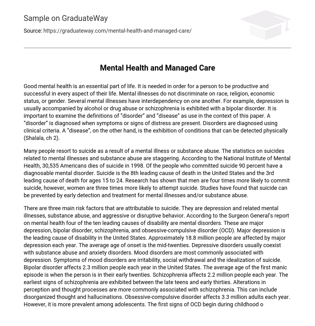 mental-health-and-managed-care-essay-example-graduateway