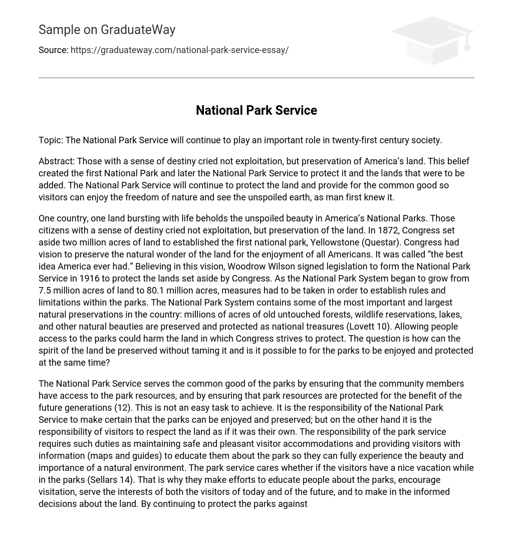 the-national-park-service-essay-example-graduateway