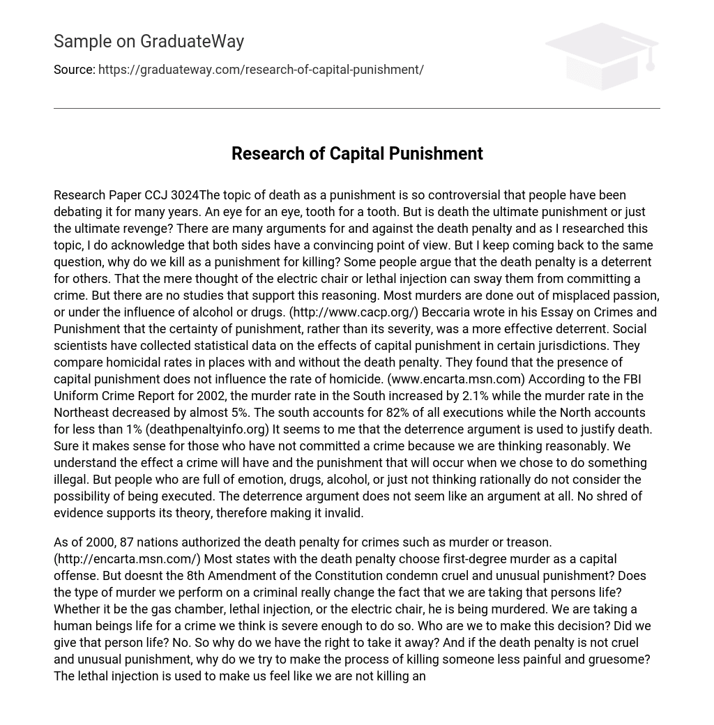 research-of-capital-punishment-essay-example-graduateway
