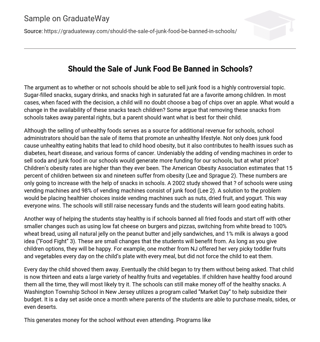 should-junk-food-be-banned-at-school-essay-example-studyhippo