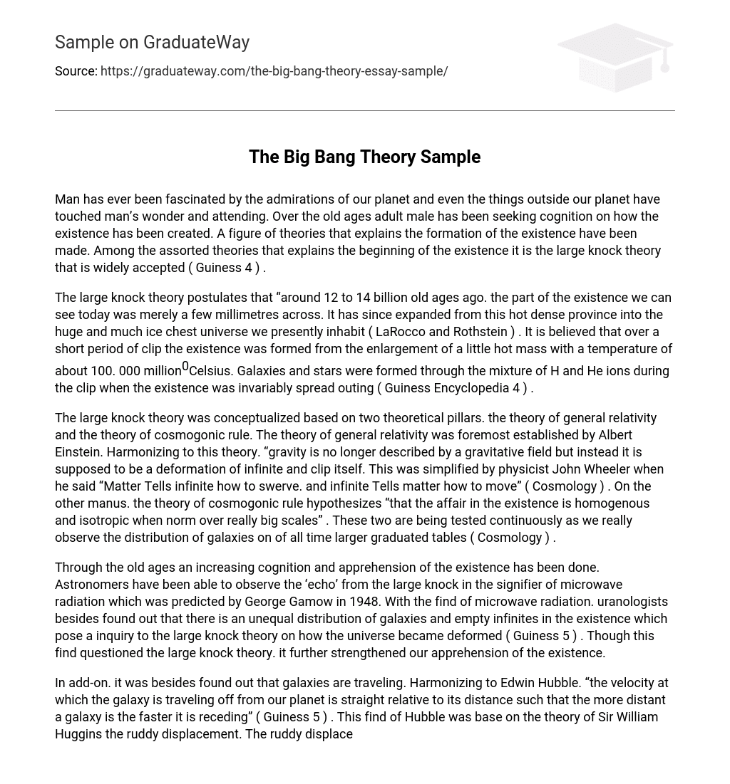 the-big-bang-theory-sample-essay-example-graduateway