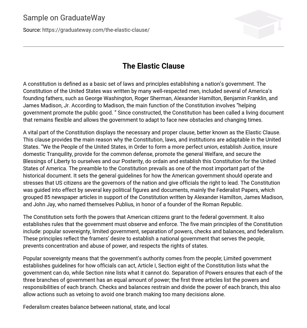 the-elastic-clause-995-words-free-essay-example-on-graduateway