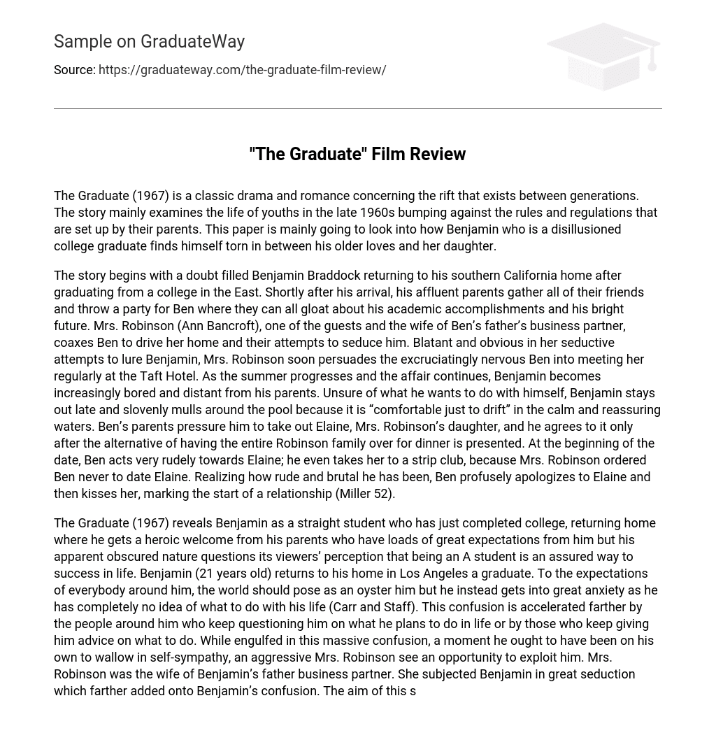 “The Graduate” Film Review
