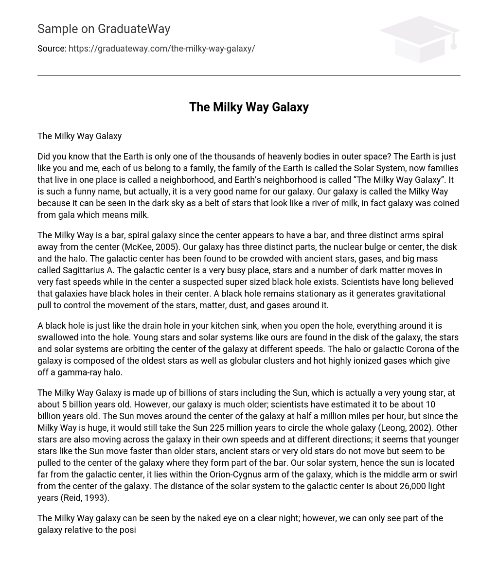 the-milky-way-galaxy-904-words-free-essay-example-on-graduateway