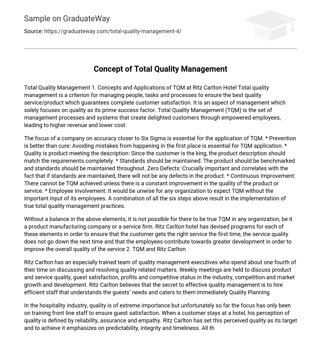 quality management thesis pdf