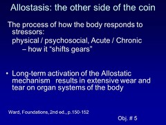 Define: Allostasis
