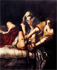 Artemisia Gentileschi Judith Slaying Holofernes Baroque