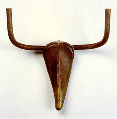 This Spanish artist combined a bicycle seat and handlebars into a form that was reminiscent of a bull's head.